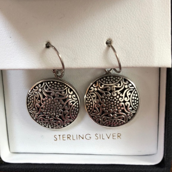 Sterling Silver Earrings - Picture 1 of 3